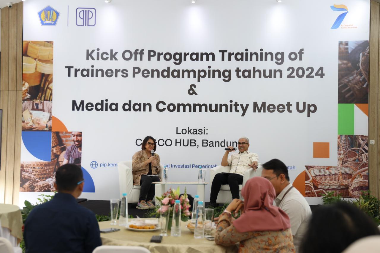 Paparan Dirut PIP mengenai capaian kinerja PIP Semester I 2024